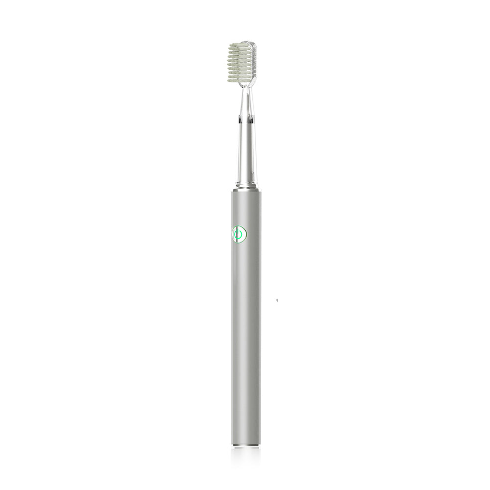 Ultrasonic Electric Toothbrush | Aerospace Metal Body | IPX7 Waterproof | 4 Brush Heads