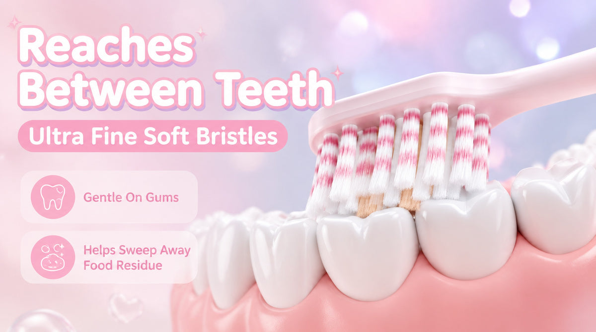 Dr.Beak Wide-Head Toothbrush 3-Pack | Extra Soft Bristles | Korean Design for Adults A+ 图片
